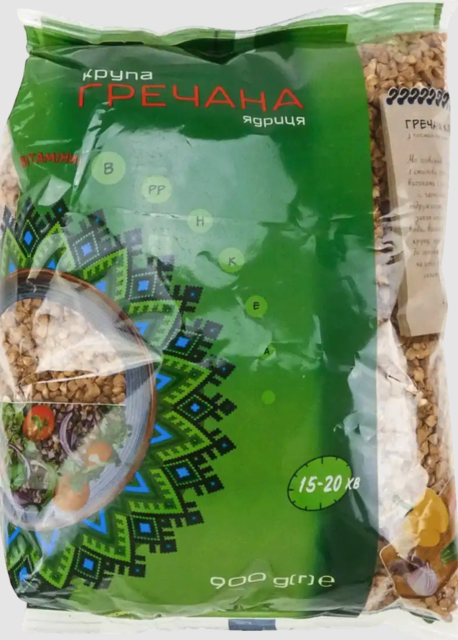 Крупа Козацький стандарт гречана ядриця 900г